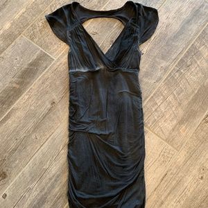 Free People Bodycon Backless Washed out Dress